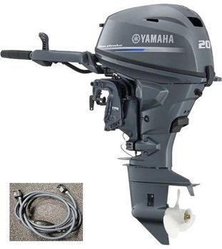 YAMAHA EFI F20SMHB 20 HP 4 Stroke Outboard Motor Short F20 GMHS Boat NEW F SMHB - Core Leather LLC - United Kingdom