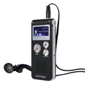 Aomago Portable Digital Voice Recorder 8GB Memory for Long Time Recording - Shenzhen Wista Electronic Co., Ltd - China