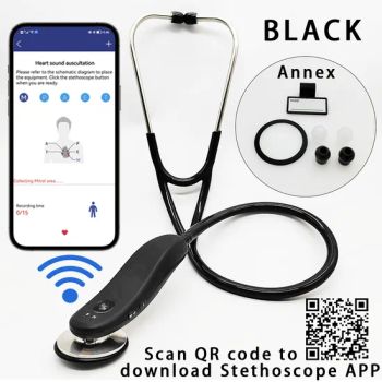 New Generation High End Smartphone Electronic Medical Digital Stethoscope with Bluetooth Sharing Price - NANJING ARCHMED MEDICAL EQUIPMENT CO., LTD. - China