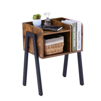Hoobro Wooden Nightstand Side End Table Bedside Tables for Bedroom - Zhengzhou Beiao Network Technology Co., Ltd - China