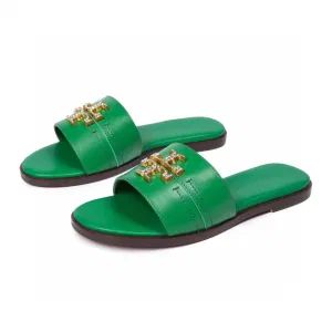 Luxury Light Weight Slide Slippers Women Casual Tb Flat Sandals Slippers - Jinjiang Lailin Import and Export Trading Co., Ltd. - China