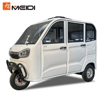 Meidi 1200W Motor 4 Seats 5 Doors Taxi Tuk Tuk Electric Tricycle Motorcycle for Passenger Use - Jiangsu Hanbang Vehicle Industry Co., Ltd. - China
