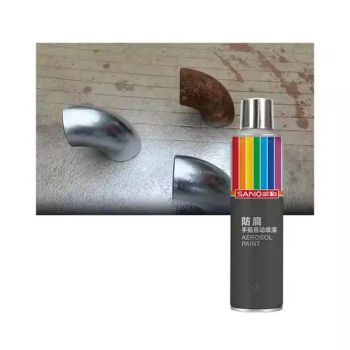 Metallic Chrome Effect Spray Paint for Steel Coating Hot DIP Galvanizing Repair - SANVO Fine Chemicals (Guangdong) Technology Limited - China