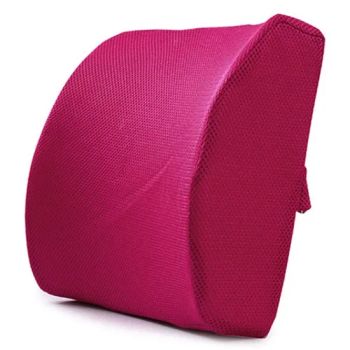 Memory Foam Lumbar Support Pillow Backrest Orthopedic Cushion Support Back Cushion - Nantong Javian Textile Co., Ltd - China