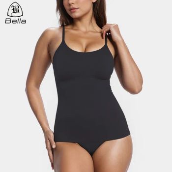 OEM/ODM Custom Seamless Tummy Control Slimming Shapewear Tank Tops Women Body Shaper Compression Cami Tank - Xiamen Bella Fitness Co., Ltd. - China