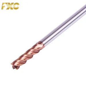 Long Series Carbide Long Shank End Mill CNC Cutter Flat Router Bits Milling Cutter for Steel - FUXINCHENG TOOLS CO., LTD. - China