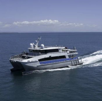 Grandsea 80FT Aluminum Catamaran Boat Passenger Ferry Ship Size 24m Origin China Speed 20knots Condition New Package by - Qingdao Grandsea Boat Co., Ltd. - China