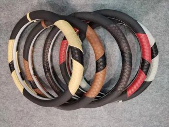 OEM Heigh Quality Soft Leather Car Steering Wheel Cover Brand OEM Material PU Warranty Yes Size Standard Color Optional Type - Enter Link Services Co., Ltd Gz - China
