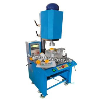 Filter Welding Circular Spin Friction Welder Machine of Plastic Oil/Water Filters Lid Frictional Rotation Welding Machine_Rotary Welders - Shenzhen Keepleader Machinery Co., Ltd. - China