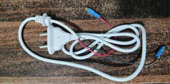 2 Pin Plug Power Cable Lead Cable Size 2 mtr Material 16.02 Copper Pvc Type Of Cable Wire and - Akash Enterprises - India