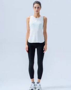 Custom Design Tank Top Exercise and Legging Yoga Set Sports Gym Wear - Yiwu Zhihong Clothing Co., Ltd - China