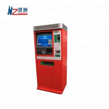 Self Service Deposit Withdraw Cash Bank Screen Kiosk China Manufacturer Wireless ATM Machines - Shenzhen Hongzhou Smart Technology Co., Ltd. - China