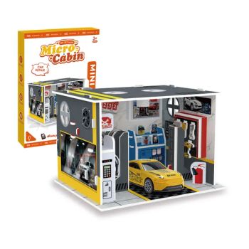 Educational Games DIY Kit Parking Lot Light up Construction Toy for Boys - RUIJIN SMART FASHION ELECTRONIC COMMERCE CO.,LTD - China