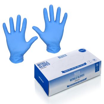 Manufacturers Wholesale 100 Pcs Box Nitrile Examination Gloves Disposable Powder Free Blue 12 Inch Pure Nitrile Gloves - AK.BOLO MEDIK LTD - Thailand
