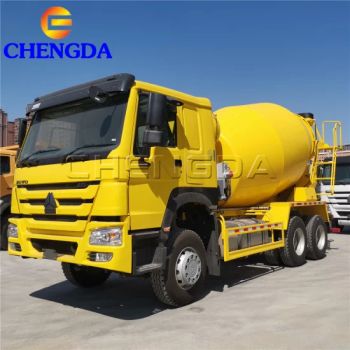 10cbm HOWO Used Trucks Cement Mixing Pump Concrete Mixer Truck - SHANDONG CHENGDA TRUCK TRAILER CO., LTD. - China