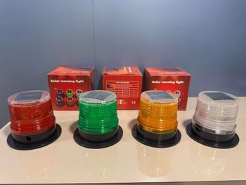 Solar Warning Light Waterproof Led Signal Lamp Brand NA Voltage NA Lighting Type LED Body Material Plastic Lighting Color Multi - Al Muhit Marine - India