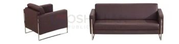 Execuative Office Sofa Execuative Office Sofa Color Black Origin China Condition New Folded Unfolded Model NO. SJ532 Material - Guangdong Oshujian Furniture Co., Ltd. - China