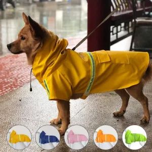 Quality PU Waterproof Hoodie Coat Dog Clothing Pet Outdoor Raincoat - TOWAY LIMITED - China