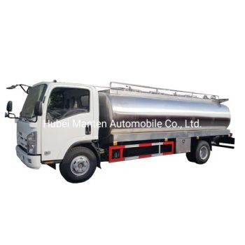 Isuzu 5000L Fresh Milk Tank Truck Transport Sheep Milk, Duck Blood, Coconut Milk - Hubei Manten Automobile Co., Ltd. - China