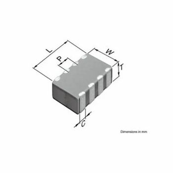 Avnet Capacitor Array Ckcl44c0g1h220k085aa Brand Avnet Voltage DC 50 V Construction Flat Tolerance 10 Percent Package Or Case - Avnet India Private Limited - India