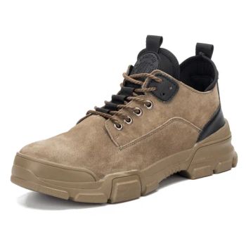 Construction Steel Toe Suede Leather Safety Shoes 1806 EU35-48 Low Cut 1Y MOQ500 CE - Xi'an Prior Protector Technology Co., Ltd. - China