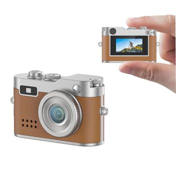 Mini Digital Camera Weight 18g Photo Filters 5 Type mini camera Digital Zoom None Weight (kg) 0.018 Battery Life 75mins Charging Port Usb-c - SPRITEGROUP - China