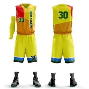 Free Design Factory Price Custom Team Logo Men Basketball Wear - Shenzhen Shengda Garment Co., Ltd - China