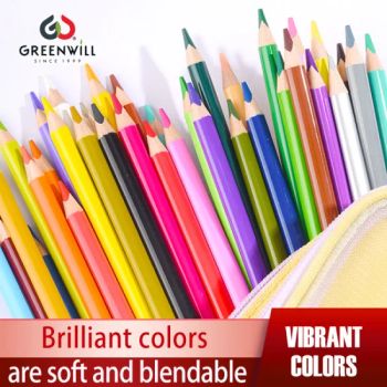 36PCS Pack Colored Pencils Triangular Assorted Barrel for Sketch, Arts, Coloring Book, Christmas Halloween Easter Gifts (WP001008-3) - Kunshan Greenwill Co., Ltd. - China