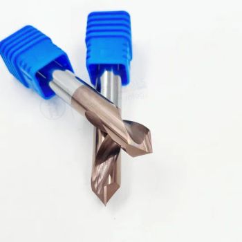 Cemented Carbide Center Spot Drill Bit 90 Degree 60 Degree 2/4flutes CNC Spotting Drill Bits - Shandong Kangheng Cnc Technology Co., Ltd - China