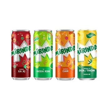 Mirinda Soft Drink Carbonated Drink 320ml - Mirinda Drink from Vietnam - FMCG VIET CO., LTD - Vietnam