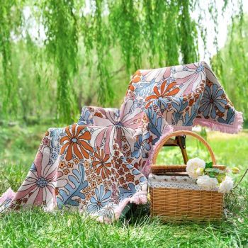 Beach Blanket Picnic Weighted Beach Blanket Cute Beach Blankets - Shanghai Easun Group Imp & Exp Co., Ltd. - China