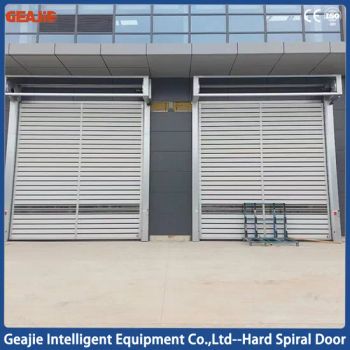 China Manufacturing Plant High Speed Intelligent Industrial Automatic Rapid Aluminum Roller Shutter Spiral Door - Dongtai Geajie Intelligent Equipment Co., Ltd - China