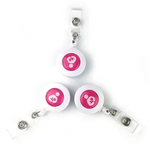 Promotional Custom Design Retractable ID Badge Holder Pull Reel - Zhongshan Xiaolan Lianxin Gifts & Arts Factory - China