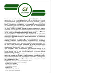 HERBAL EXTRACTS AND MEDICINAL PLANTS Branding Strong Branding Packaging High-quality Packaging Pricing Strategy Competitive - orgaweek - Iran