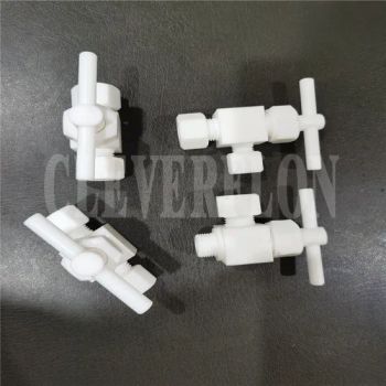 High Performance Corrosive Resistance PTFE Needle Valves Origin China Trademark NONE Model NO. JFCLP Connection Form Ferrule - Guangzhou Cleverflon New Material Technology Co., Ltd - China