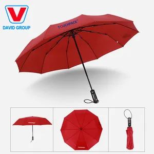 Promotional Gift Reverse Outdoor Rain Fold Straight Umbrella Can Custom Logo - Shanghai David International Trade Co., Ltd. - China