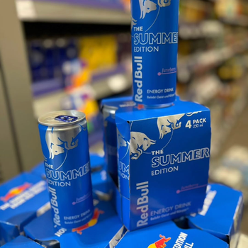 MOST POPULAR 250ml ENERGY DRINK RED BULL JUNEBERRY SUGAR FREE 108 CASES PER PALLET - Sosa Merchant Solutions - Austria
