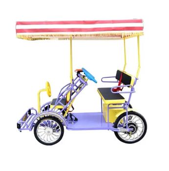 Factory Direct Sellingtandem Bike 4 Person Four Seat Bicycle Person Bike for Sightseeing - Dezhou Yisen New Energy Auto Co., Ltd. - China