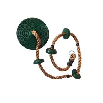 Hanging Tree Climbing Rope Swing with Plastic Knotes Disc Swings - Qingdao Easy-Fix Hardware & Auto Parts Co., Ltd. - China