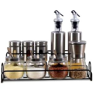Condiments Container Set Sauce Bottle Seasoning Spice Box Salt Shakers Pepper Grinder Set Esg14506 - Ningbo Easyget Co., Ltd. - China