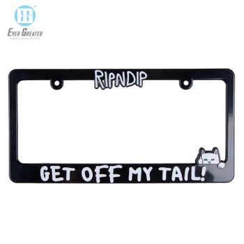 Custom Acrylic Chrome License Plate Frames - EVER GREATER IMP. & EXP. CO., LIMITED - China