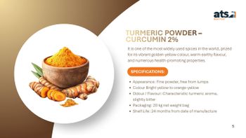 TURMERIC POWDER - ATS BESTFOOD TRADING LLC - United Arab Emirates