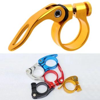 Premium Aluminum Alloy Bicycle Seat Post Clamp for Bikes Color Black Origin China Condition New Style Fashion MOQ 200 - Xingtai Tianjiu Bicycle Parts Co., Ltd - China