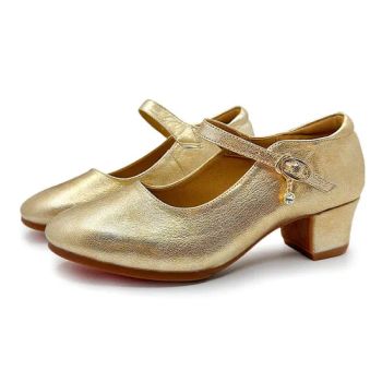 Women's Latin Ballroom Dance Shoes Smooth Salsa Performance Social Dance Practice Shoes - Xiamen Elletop Import and Export Co., Ltd - China