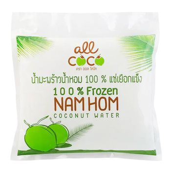 100% FROZEN NAMHOM ORGANIC COCONUT WATER (HPP) from ALLCOCO CO. LTD. 100% FROZEN NAMHOM ORGANIC COCONUT WATER (HPP) - ALLCOCO CO. LTD. - Thailand
