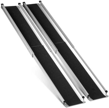 Aluminium Folding Telescopic Channel Threshold Car Wheelchair Ramps - NANJING AISHUN GREEN TECHNOLOGY CO., LTD. - China