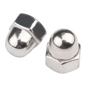 Ifi 7/16 American Style Stainless Steel 304 Hex Cap Dome Nuts - Rankoo Fastener Co., Ltd. - China