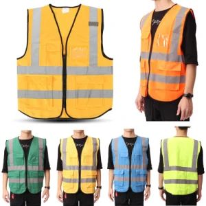 High Visibility Clothing Clothing Safety Reflective Vest Night Work Security Traffic Cycling - Raincoat Gift Co., Limited - China
