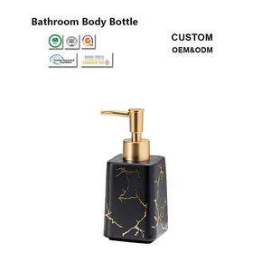 300ml Lightweight Bathroom Ceramic Bottle for Travel Shower Gel Dispens - Quanzhou Comain Ceramic Co., Ltd - China