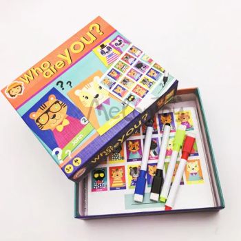 Name Match Guess Board Game Party Board Game Intellectual Game for Children Playing Cards Table Board Game Kids Toy - Taizhou Melon Toys Co., Ltd - China